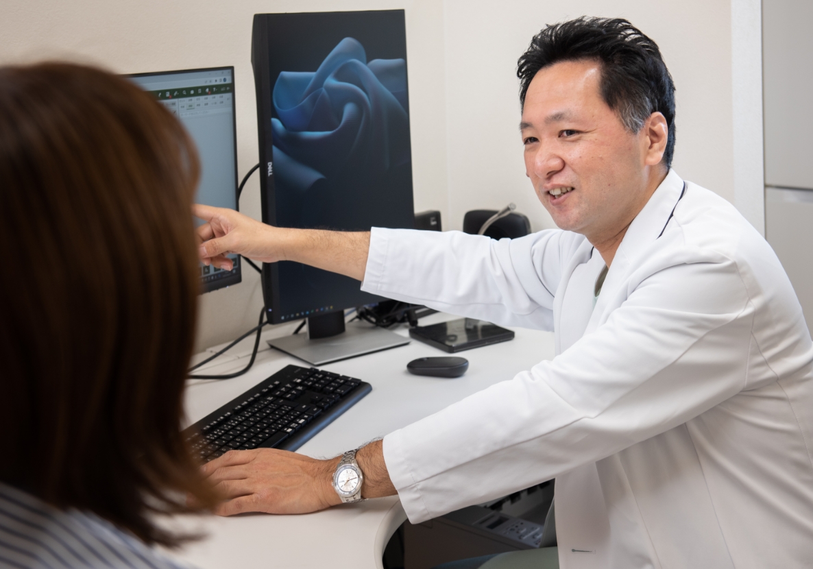 日本糖尿病学会専門医による精密・精確な治療を、わかりやすい説明で提供します。